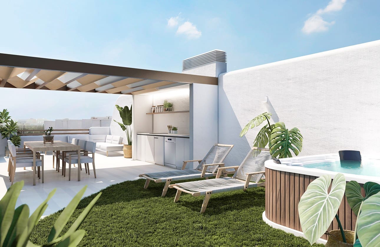 3 sypialnia Apartament na sprzedaż w San Pedro del Pinatar z basenem garażem - 345 900 € (Ref: 8109490)