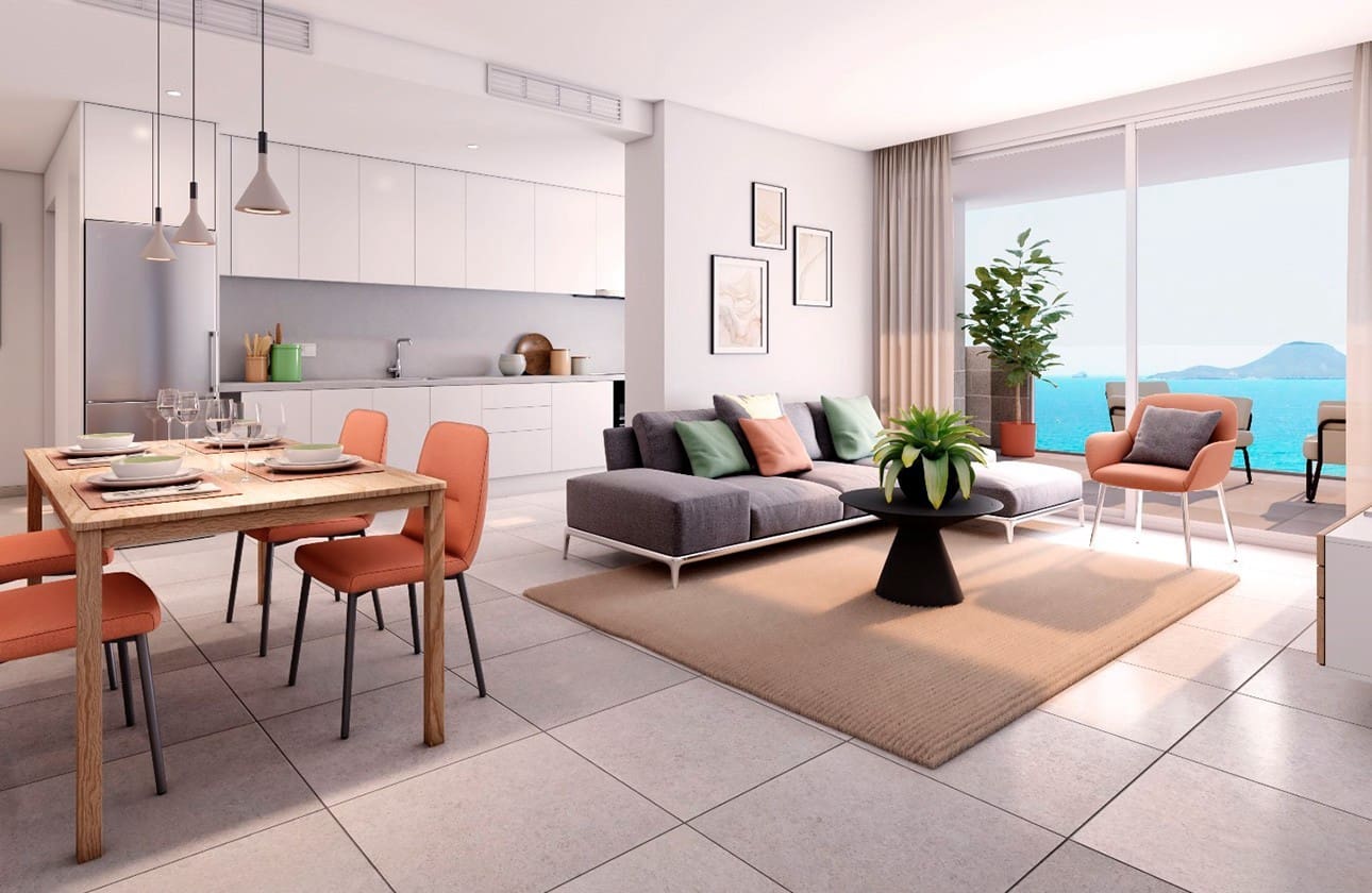 3 sovrum Lägenhet till salu i La Manga del Mar Menor med pool garage - 328 600 € (Ref: 8113180)