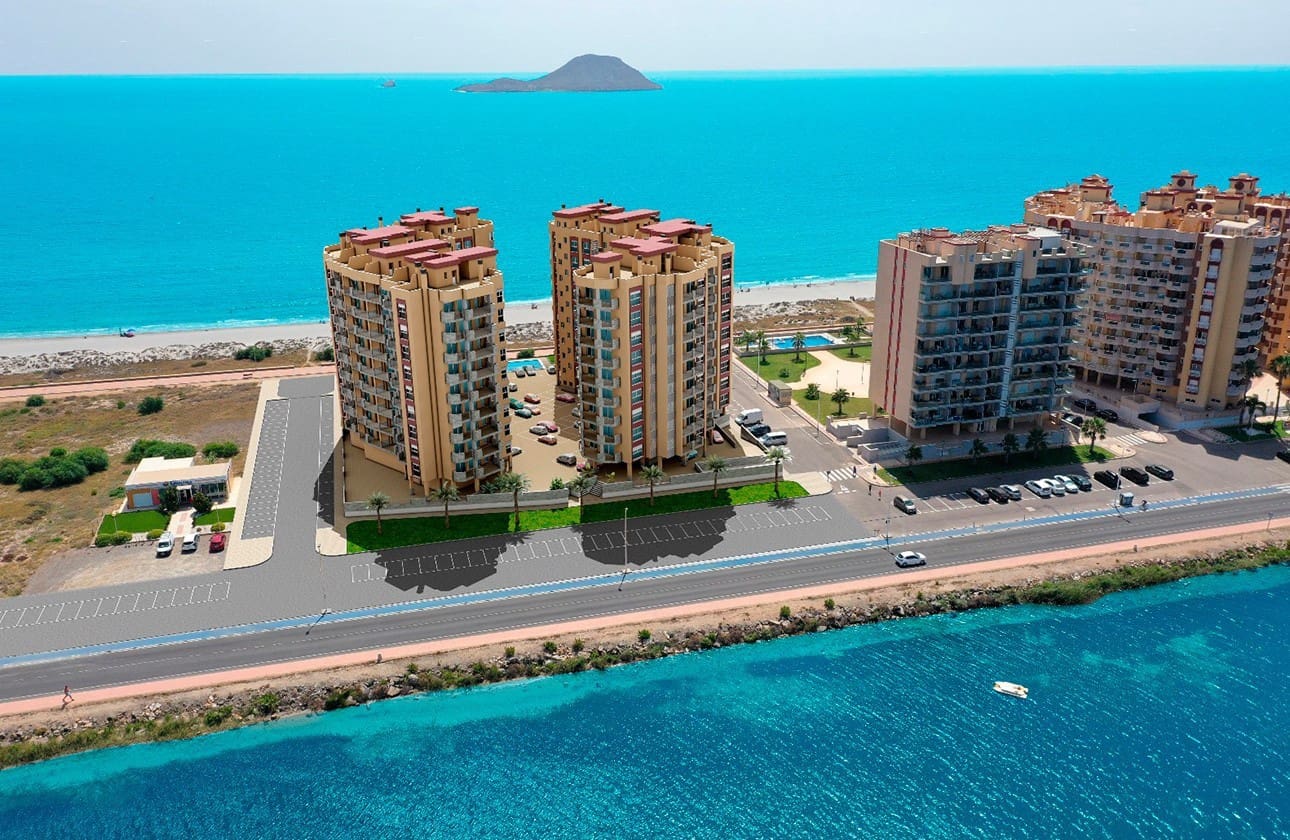 2 bedroom Apartment for sale in La Manga del Mar Menor with pool garage - € 240,000 (Ref: 8113181)