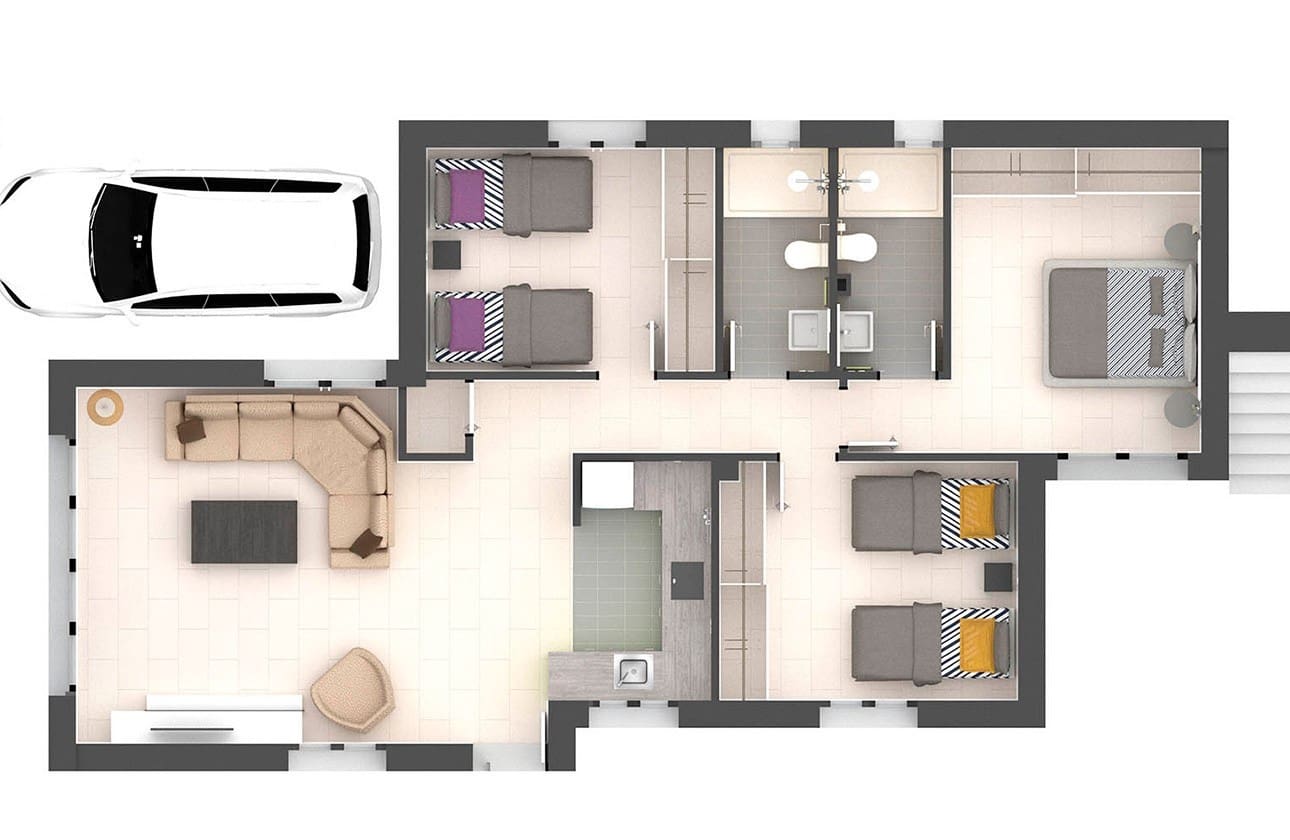 3 quarto Moradia para venda em Los Alcazares com piscina garagem - 361 500 € (Ref: 8115385)