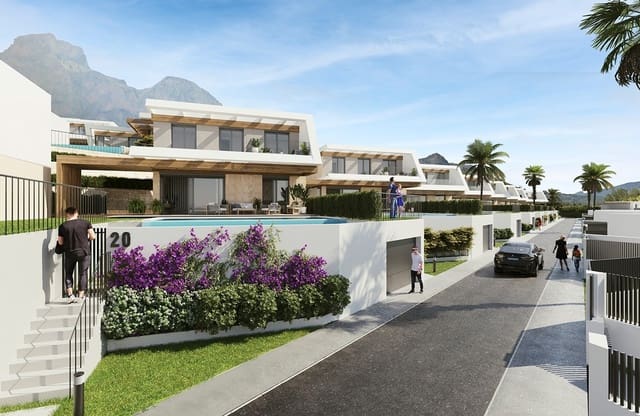 3 sypialnia Willa na sprzedaż w Polop z basenem garażem - 565 000 € (Ref: 8171738)