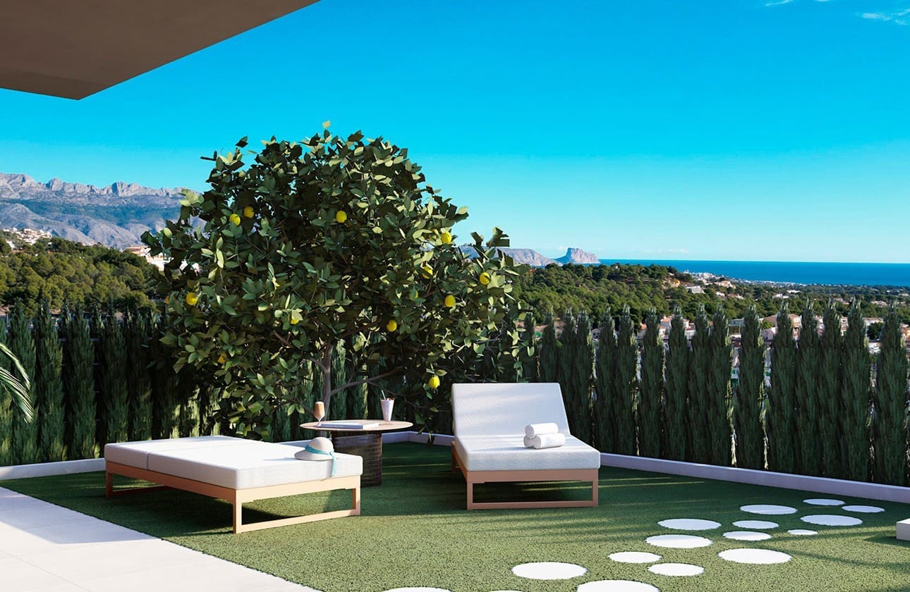 4 quarto Casa em Banda para venda em La Nucia com piscina garagem - 439 000 € (Ref: 8175236)