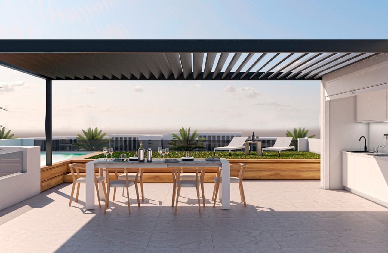 3 soverom Penthouse til salgs i San Pedro del Pinatar med svømmebasseng garasje - € 459 000 (Ref: 8218119)