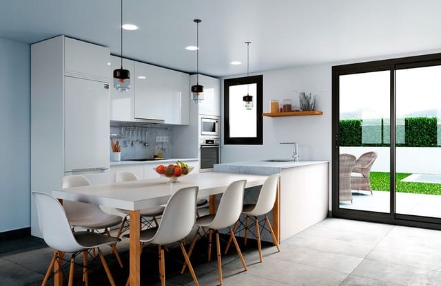 4 bedroom Semi-detached Villa for sale in Los Belones, Cartagena with pool garage - € 365,000 (Ref: 8243966)