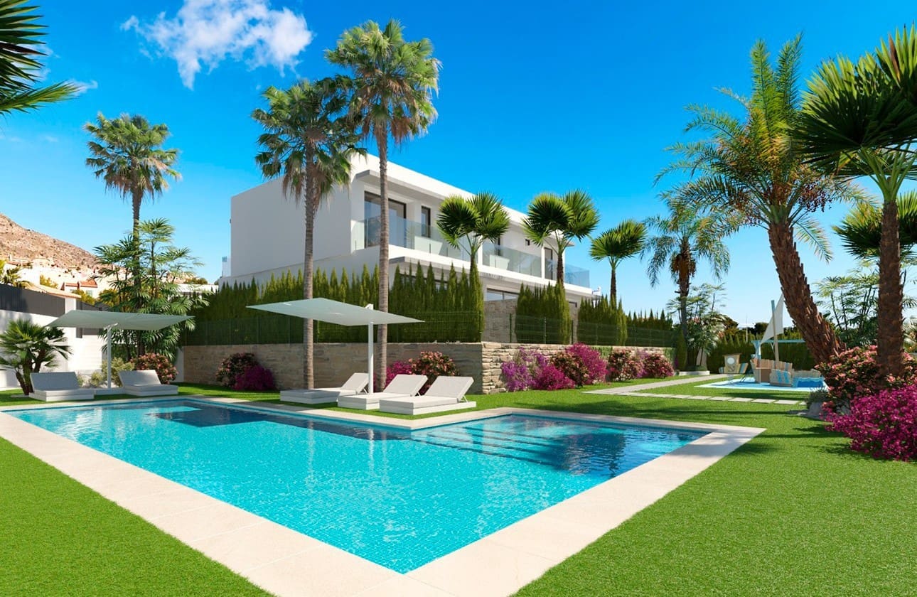 3 bedroom Townhouse for sale in Finestrat with pool garage - € 595,000 (Ref: 8277592)