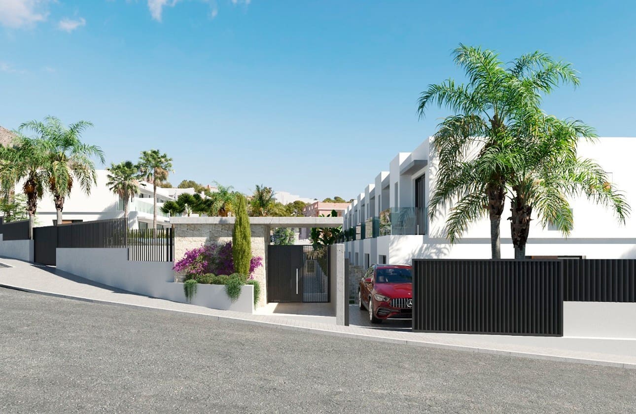 3 bedroom Townhouse for sale in Finestrat with pool garage - € 595,000 (Ref: 8277592)