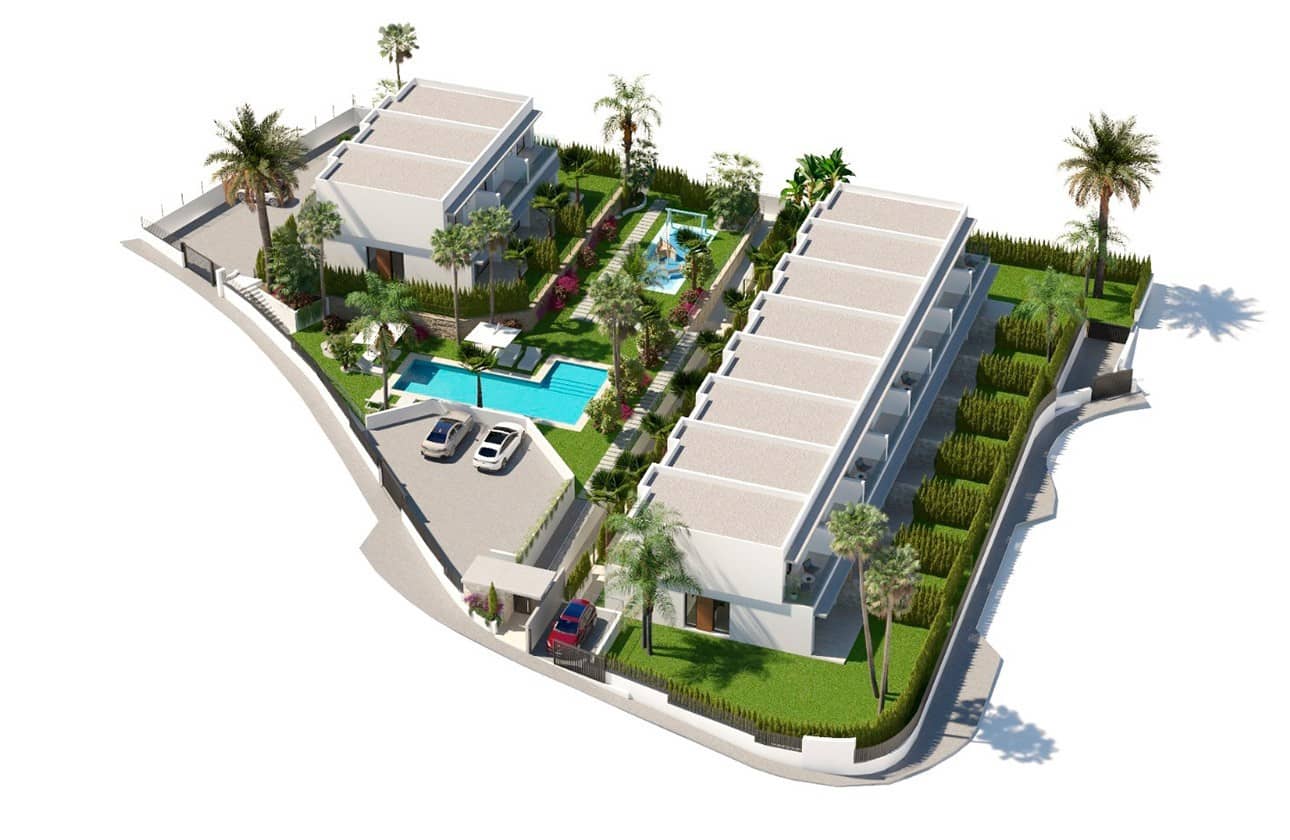 3 quarto Casa em Banda para venda em Finestrat com piscina garagem - 495 000 € (Ref: 8277594)