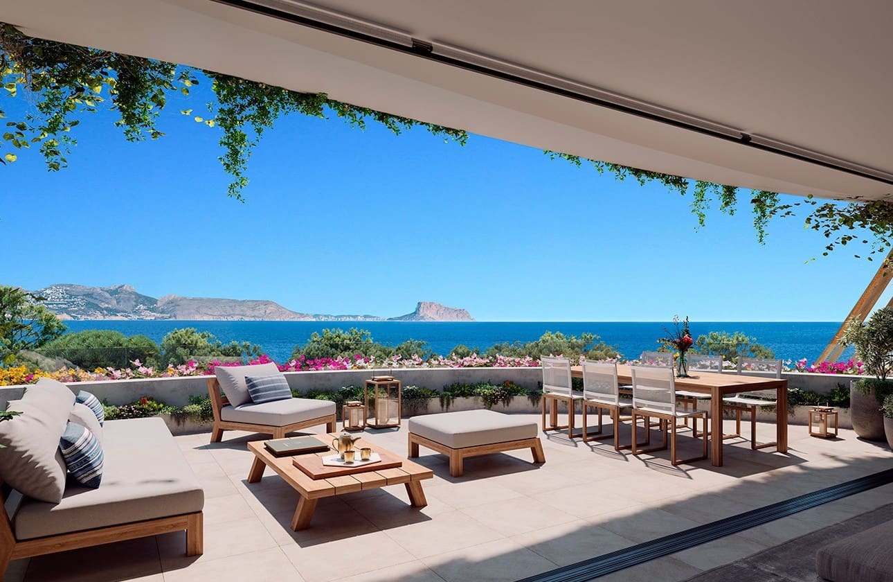 Apartamento de 2 habitaciones en Albir en venta con piscina garaje - 590.000 € (Ref: 8277596)