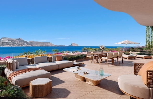 Apartamento de 2 habitaciones en Albir, Alfaz del Pi / L'Alfàs del Pi en venta con piscina garaje - 590.000 € (Ref: 8277596)