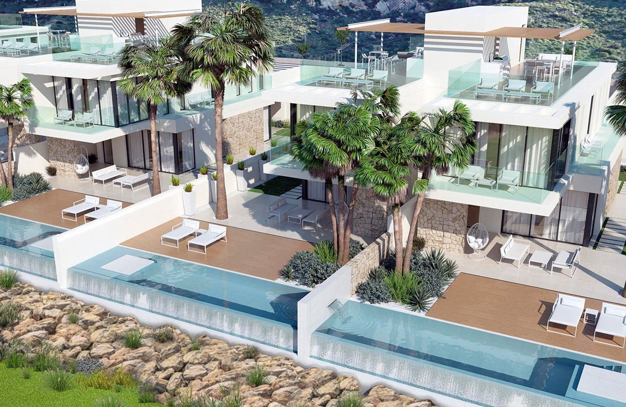 3 soverom Villa til salgs i Monforte del Cid med svømmebasseng garasje - € 895 000 (Ref: 8353109)