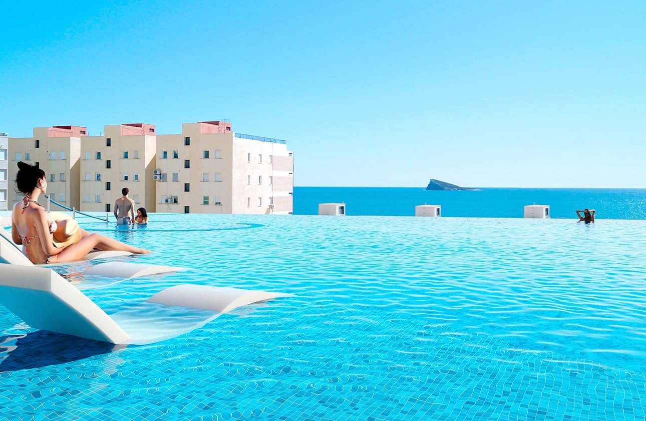 3 soverom Penthouse til salgs i Benidorm med svømmebasseng garasje - € 1 998 000 (Ref: 8397820)