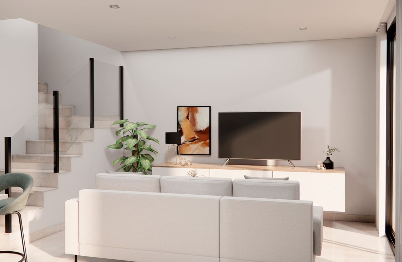 3 soveværelse Semi-Rækkehus til salg i La Marquesa med swimmingpool garage - € 355.900 (Ref: 8402614)