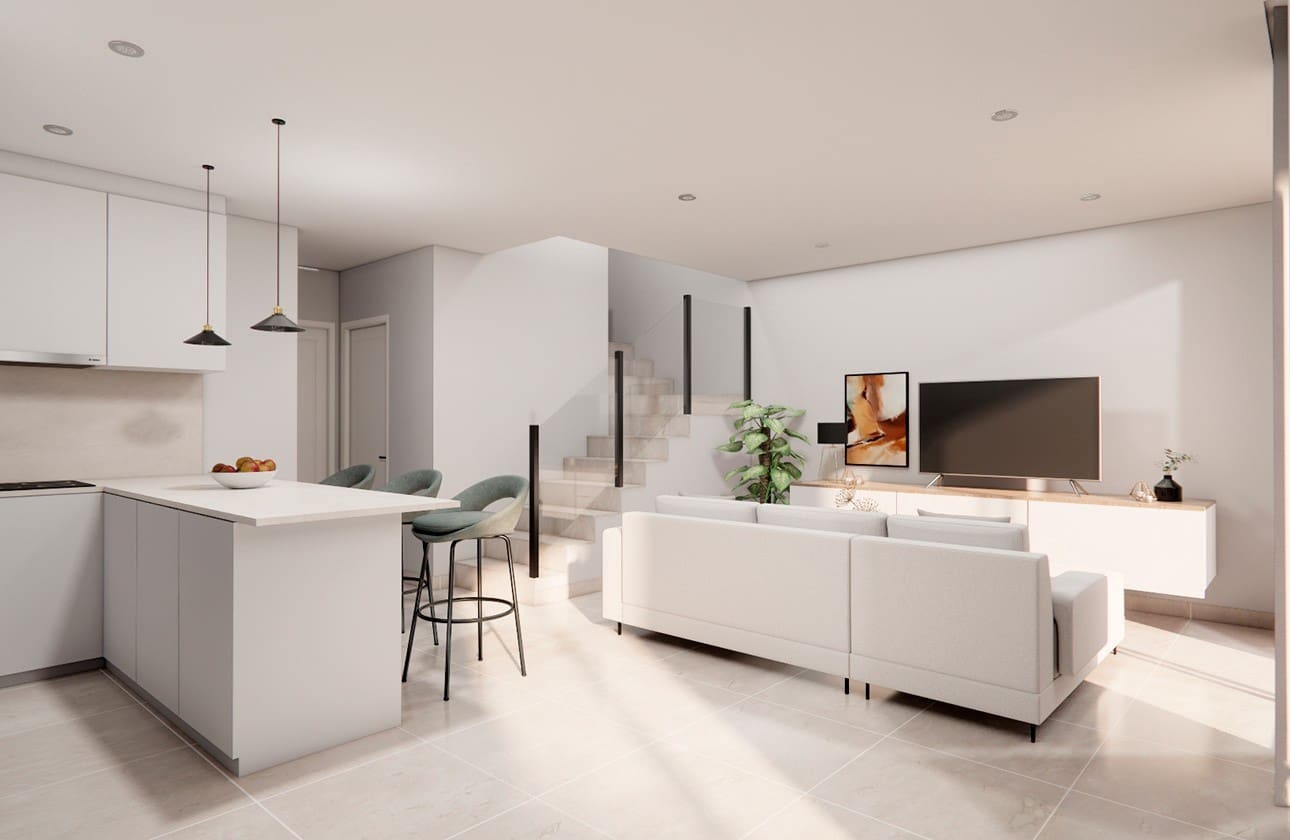 3 soveværelse Semi-Rækkehus til salg i La Marquesa med swimmingpool garage - € 355.900 (Ref: 8402614)