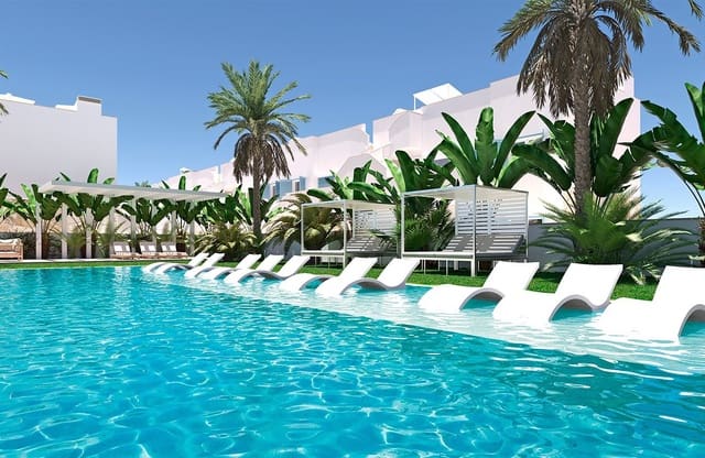 2 chambre Penthouse à vendre à Torre de la Horadada, Pilar de la Horadada avec piscine garage - 385 000 € (Ref: 8413756)