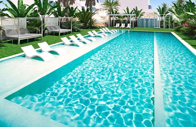 2 chambre Penthouse à vendre à Torre de la Horadada, Pilar de la Horadada avec piscine garage - 385 000 € (Ref: 8413756)