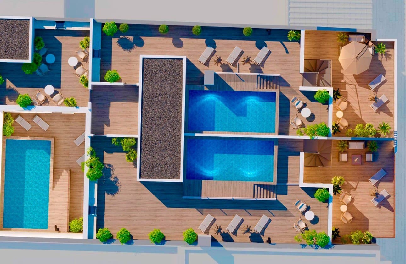 3 sovrum Lägenhet till salu i Torrevieja med pool garage - 345 000 € (Ref: 8413761)