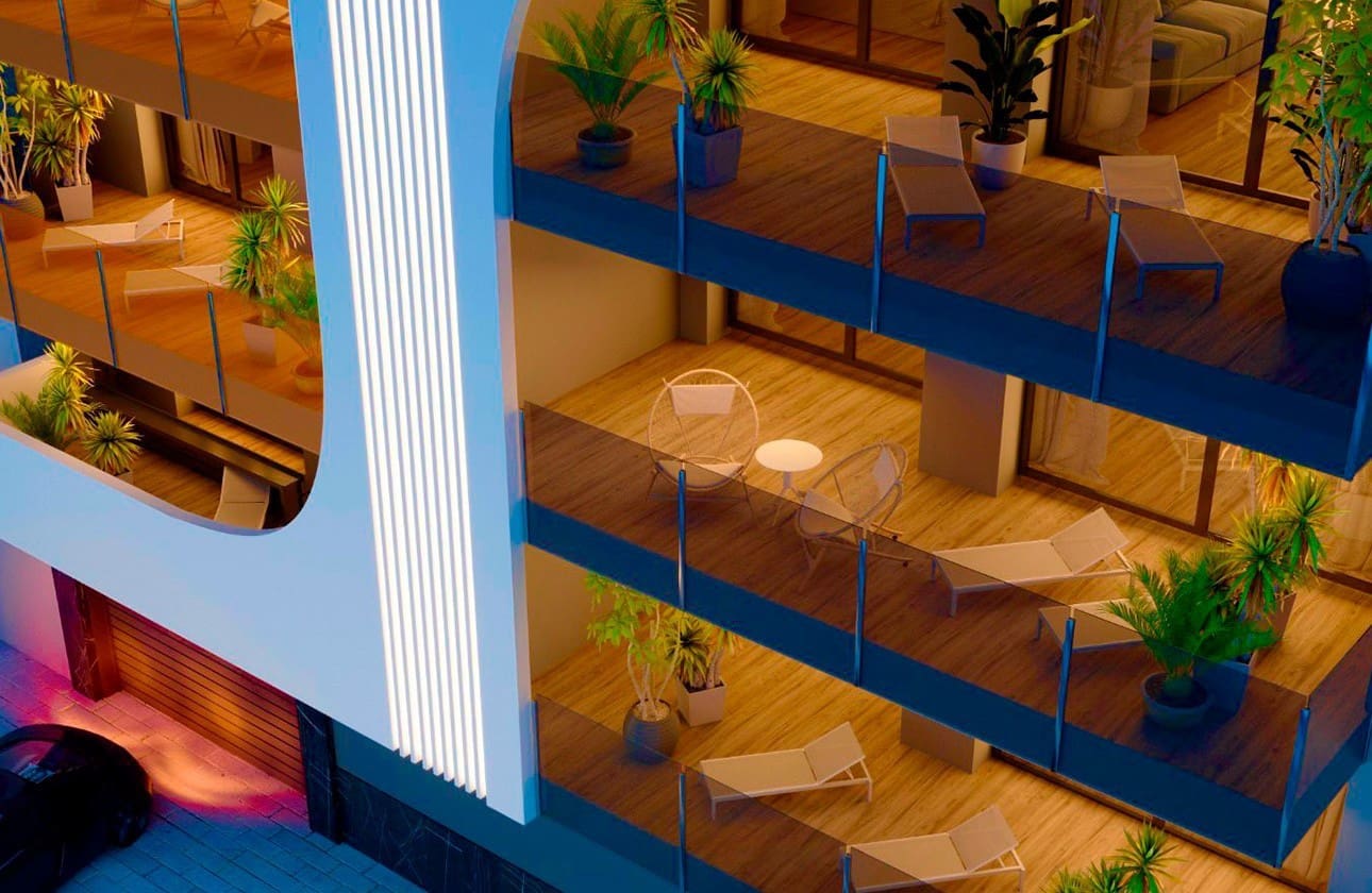 3 sovrum Lägenhet till salu i Torrevieja med pool garage - 345 000 € (Ref: 8413761)