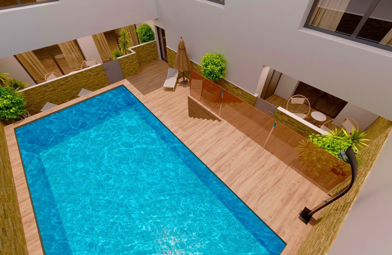 3 sovrum Lägenhet till salu i Torrevieja med pool garage - 345 000 € (Ref: 8413761)