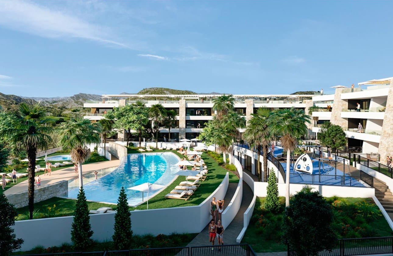 2 soverom Penthouse til salgs i Monforte del Cid med svømmebasseng garasje - € 355 000 (Ref: 8422464)