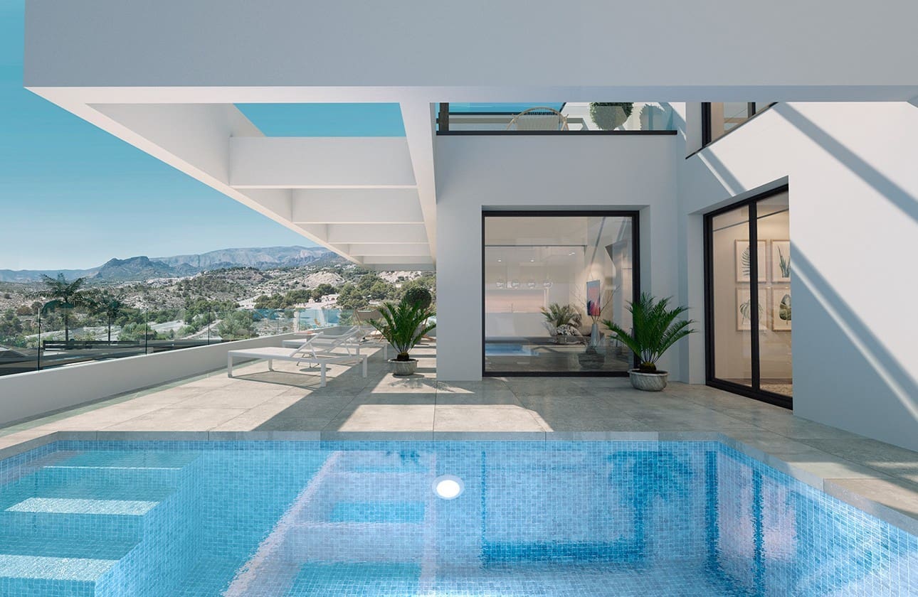 Chalet de 3 habitaciones en Finestrat en venta con piscina garaje - 725.000 € (Ref: 8462548)