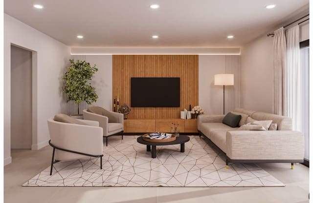 3 makuuhuone Huvila myytävänä paikassa La Pinilla, Fuente Alamo de Murcia mukana uima-altaan 
autotalli - 259 780 € (Ref: 8473127)