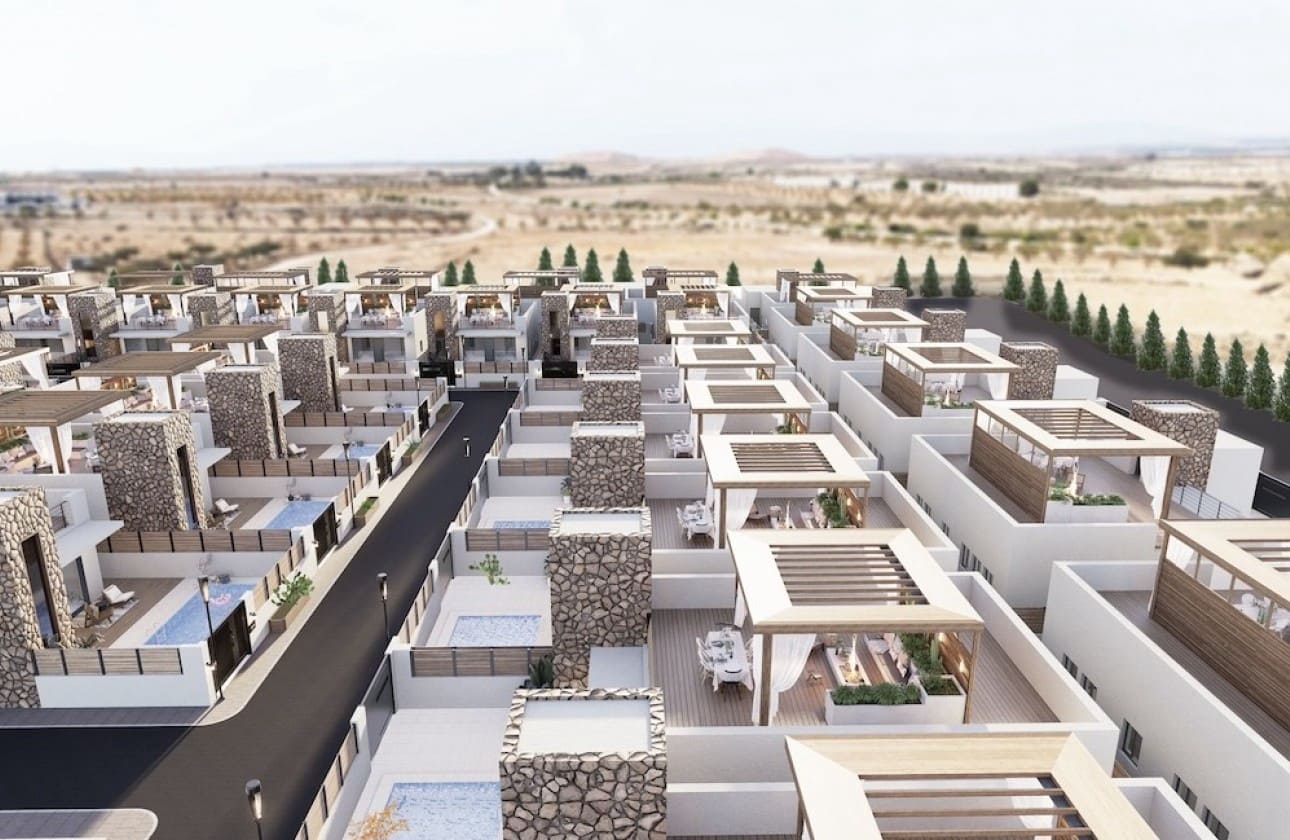 2 soveværelse Villa til salg i La Pinilla med swimmingpool garage - € 193.750 (Ref: 8473130)