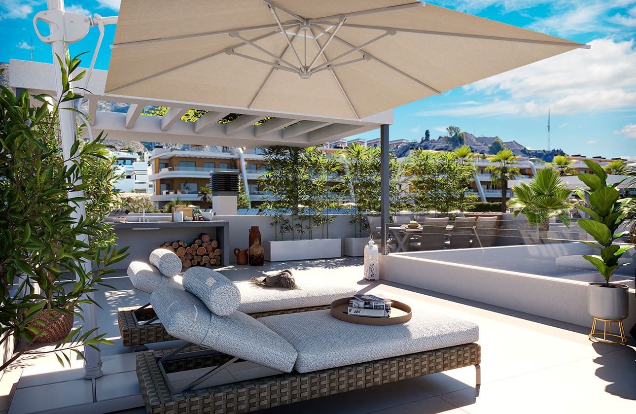 2 bedroom Apartment for sale in Finestrat with pool garage - € 499,500 (Ref: 8494404)