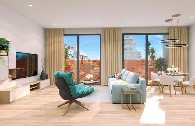 3 sypialnia Penthouse na sprzedaż w Playa de los Náufragos, Torrevieja z basenem garażem - 419 900 € (Ref: 8506289)