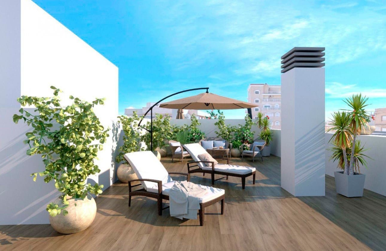 3 soveværelse Penthouse til salg i Torrevieja med swimmingpool garage - € 419.900 (Ref: 8506289)