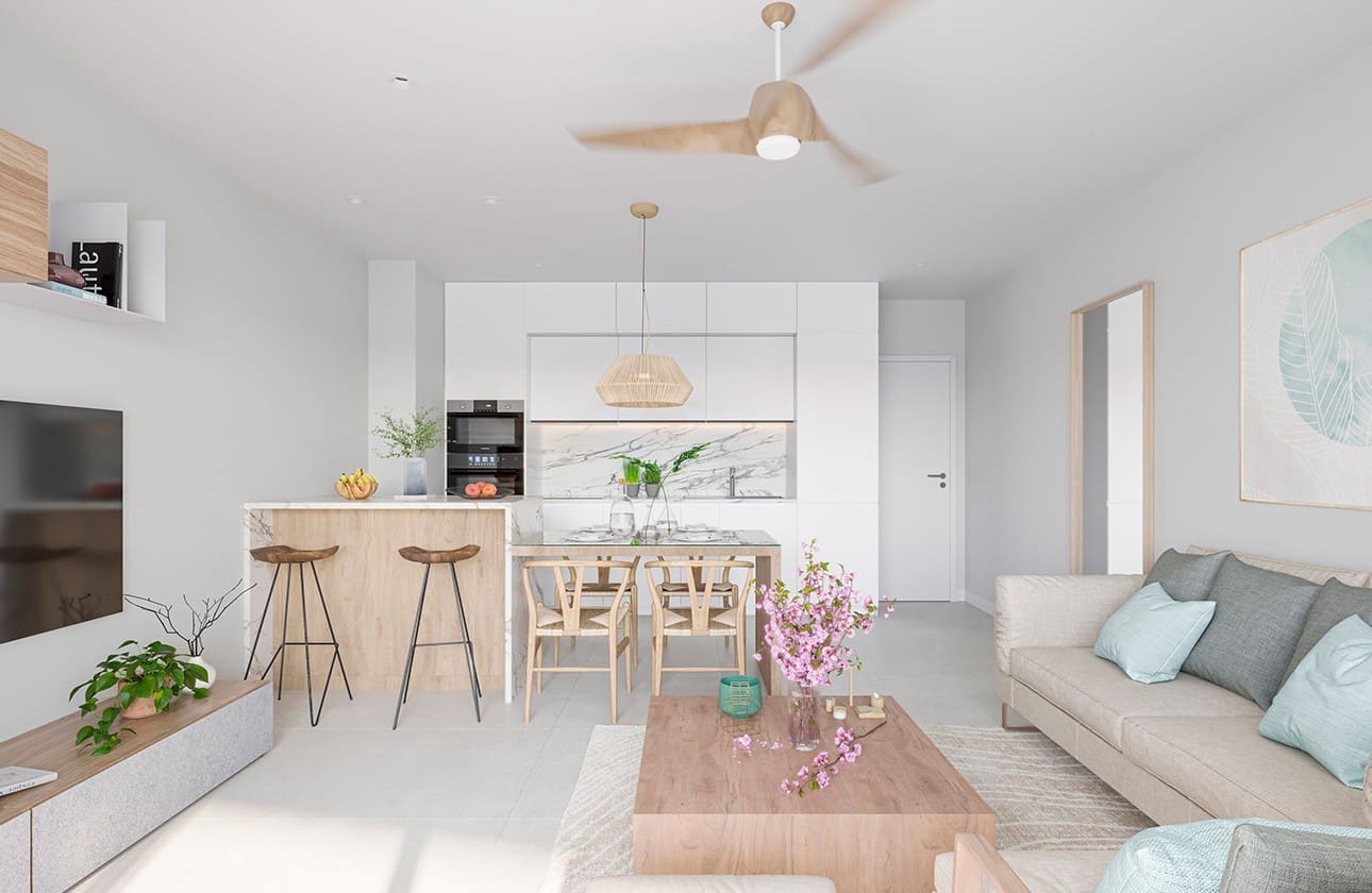 2 soverom Leilighet til salgs i Lo Pagan med svømmebasseng garasje - € 450 000 (Ref: 8520895)