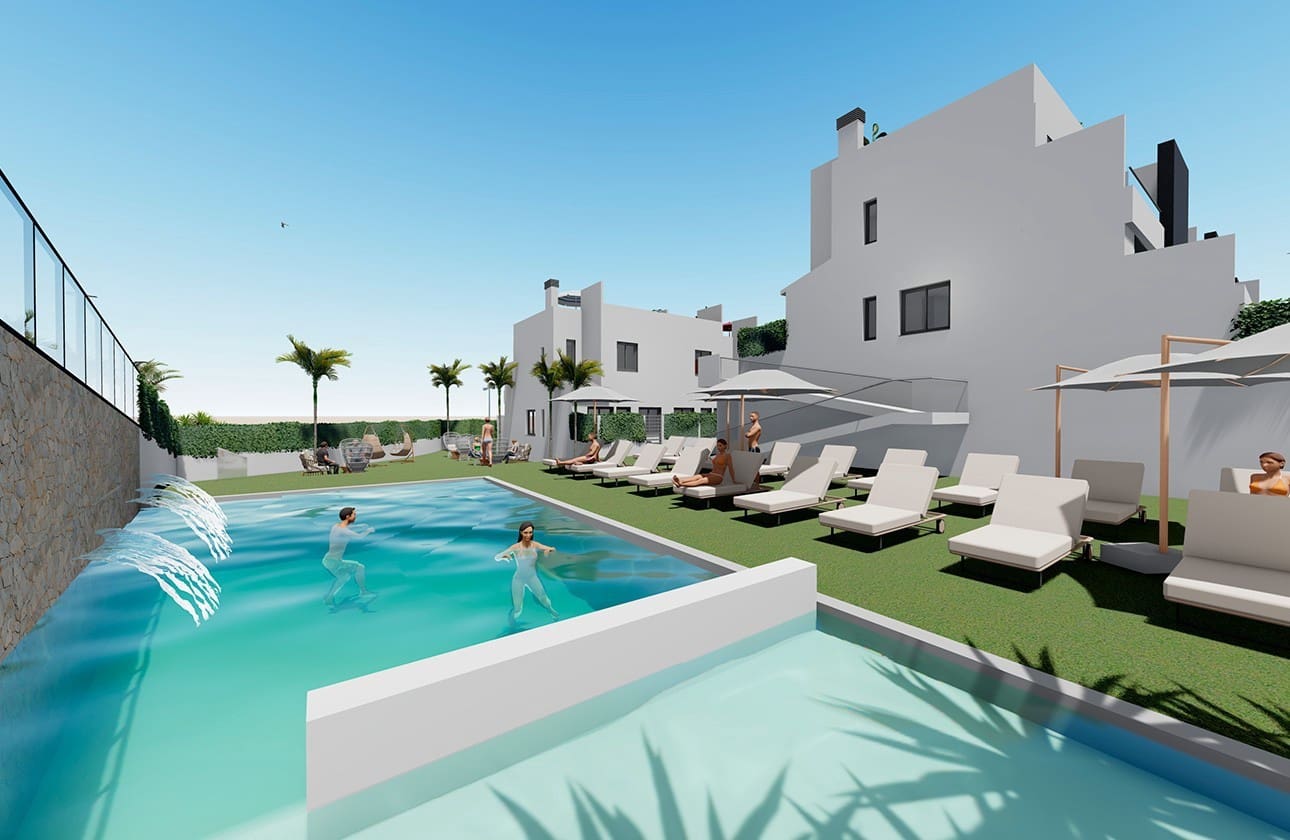 2 soveværelse Semi-Rækkehus til salg i Cox med swimmingpool garage - € 219.000 (Ref: 8573071)