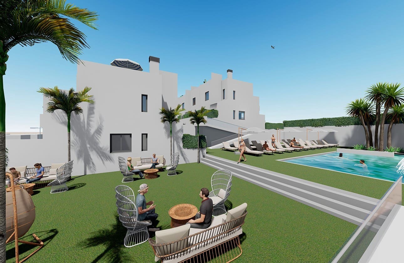 2 soveværelse Semi-Rækkehus til salg i Cox med swimmingpool garage - € 219.000 (Ref: 8573071)