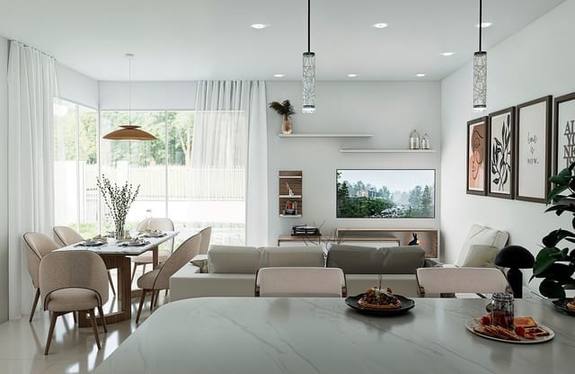 3 chambre Villa/Maison à vendre à Las Lomas de Rame - Bahía Bella, Los Alcázares avec piscine garage - 456 000 € (Ref: 8607380)