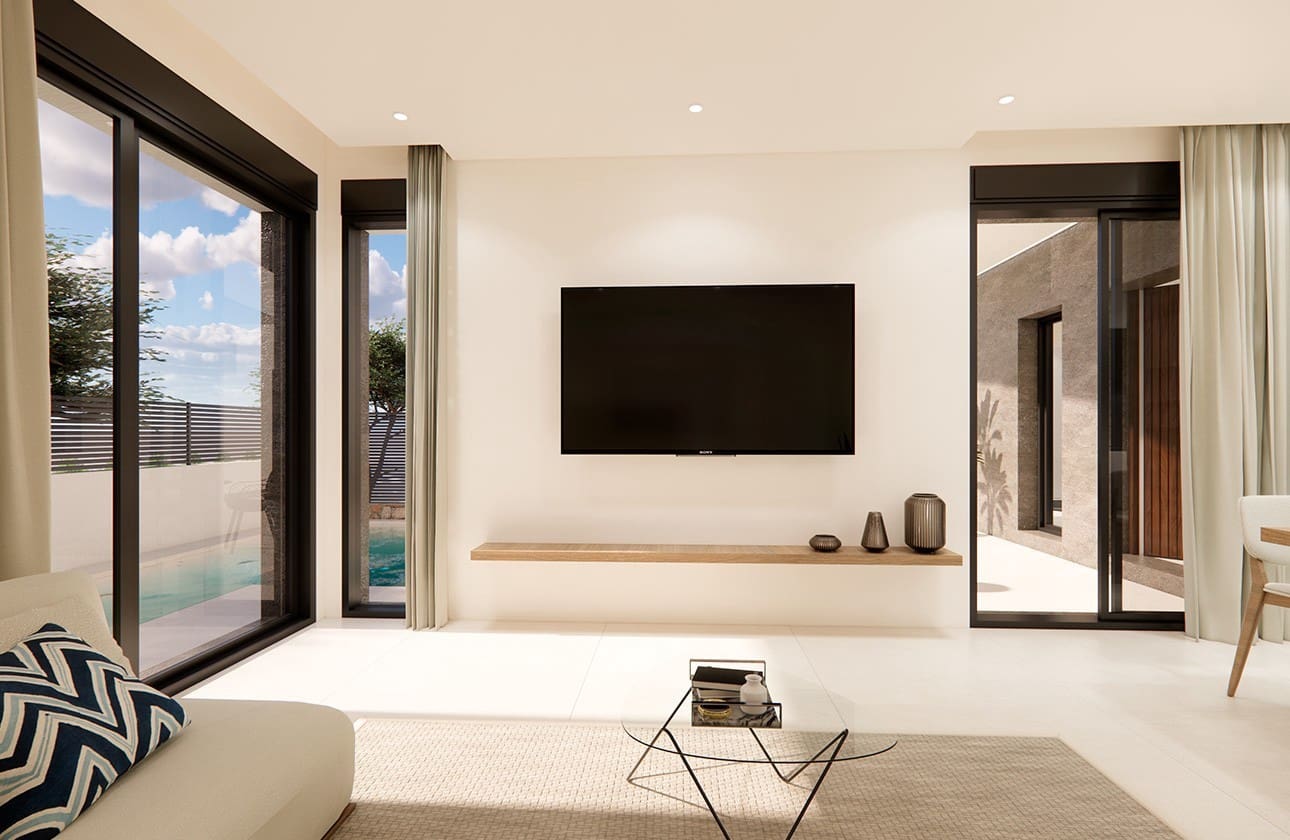 3 soverom Kjedet enebolig til salgs i Dolores med svømmebasseng garasje - € 450 000 (Ref: 8609324)