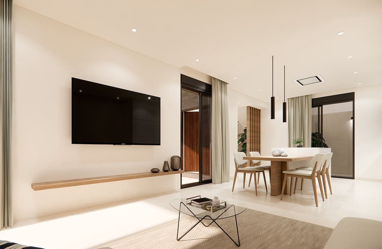 3 soverom Kjedet enebolig til salgs i Dolores med svømmebasseng garasje - € 450 000 (Ref: 8609324)