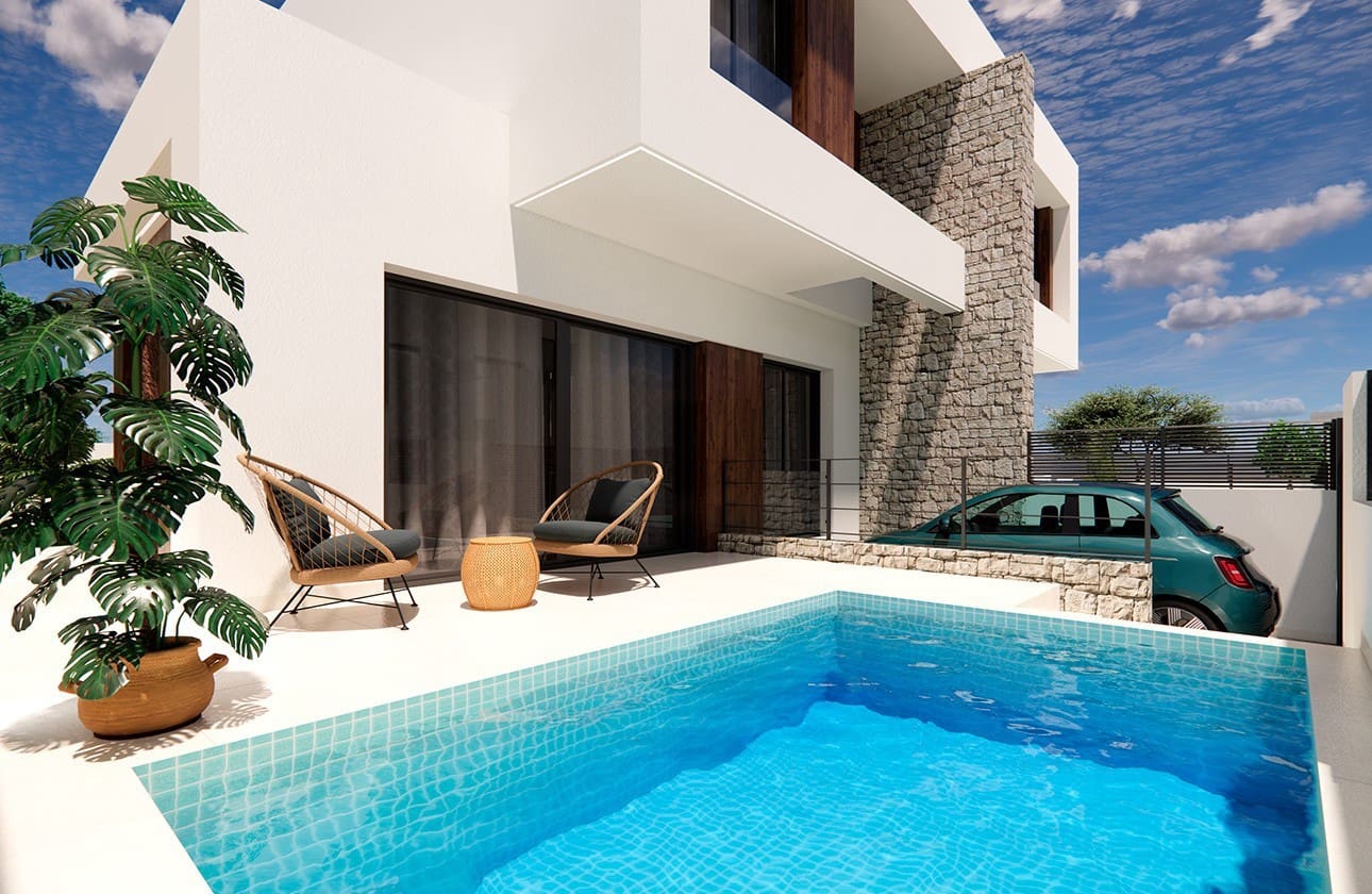 3 soveværelse Semi-Rækkehus til salg i Dolores med swimmingpool garage - € 425.000 (Ref: 8609328)