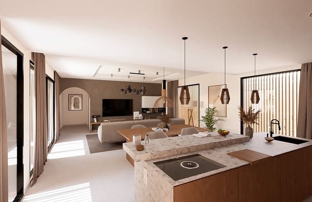 Chalet de 2 habitaciones en Baños y Mendigo, Murcia ciudad en venta con piscina garaje - 403.000 € (Ref: 8620641)