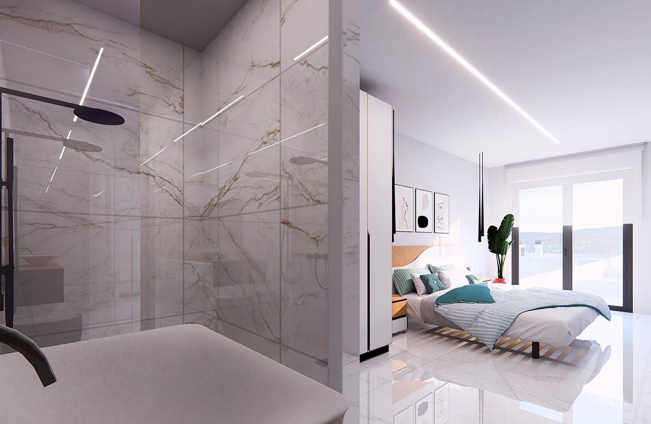 2 sovrum Takvåning till salu i Algorfa med pool garage - 296 000 € (Ref: 8620644)