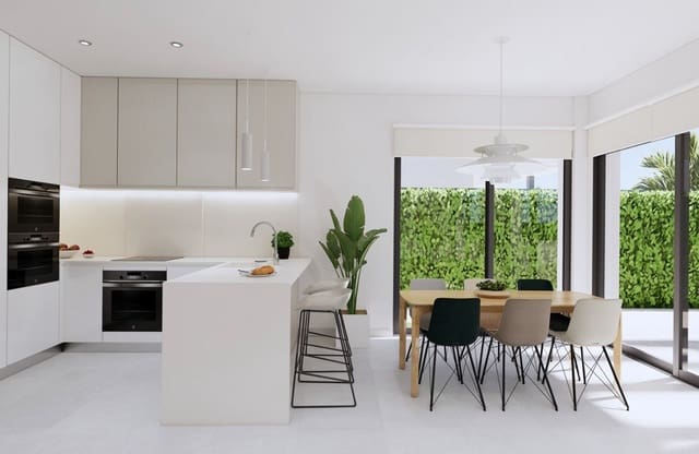 3 chambre Villa/Maison Semi-Mitoyenne à vendre à Los Narejos - Punta Calera, Los Alcázares avec piscine garage - 1 095 000 € (Ref: 8625949)