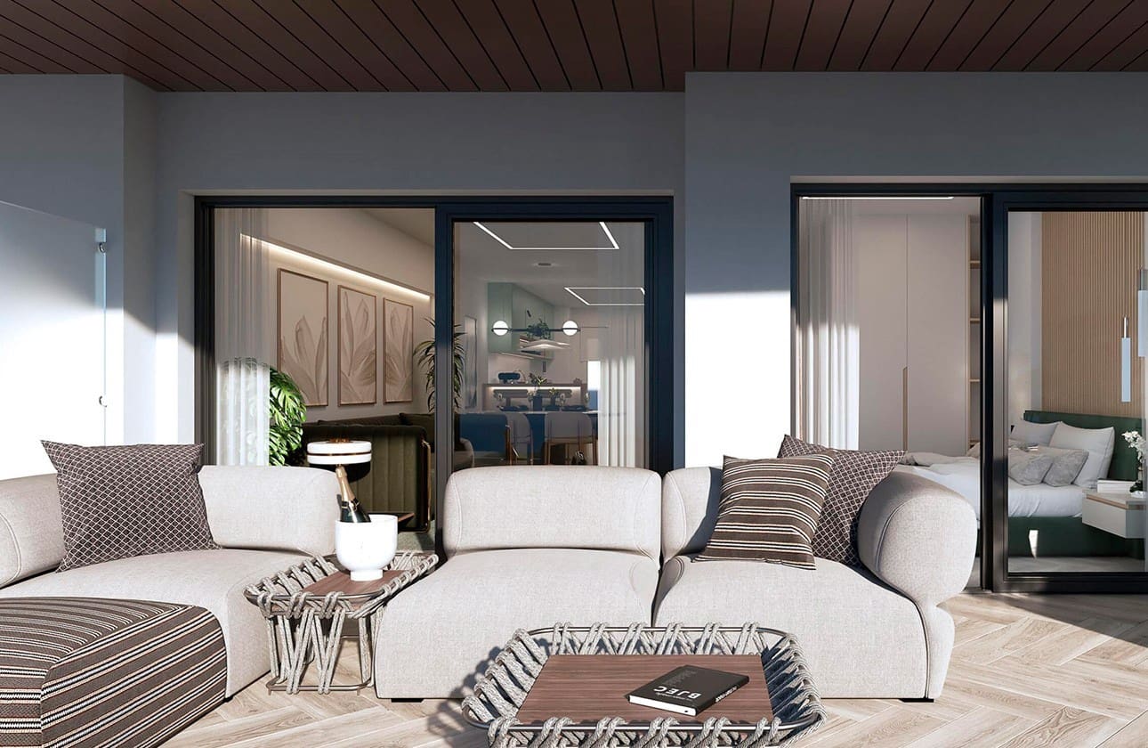 1 sovrum Lägenhet till salu i La Manga del Mar Menor med pool garage - 288 000 € (Ref: 8650940)