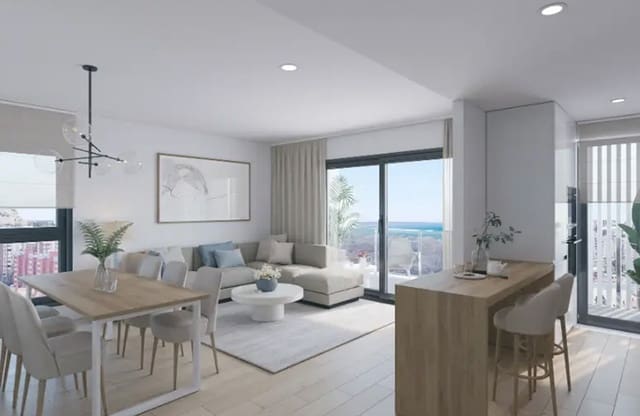 3 chambre Penthouse à vendre à San Agustín, Alicante ville avec piscine garage - 391 000 € (Ref: 8661433)