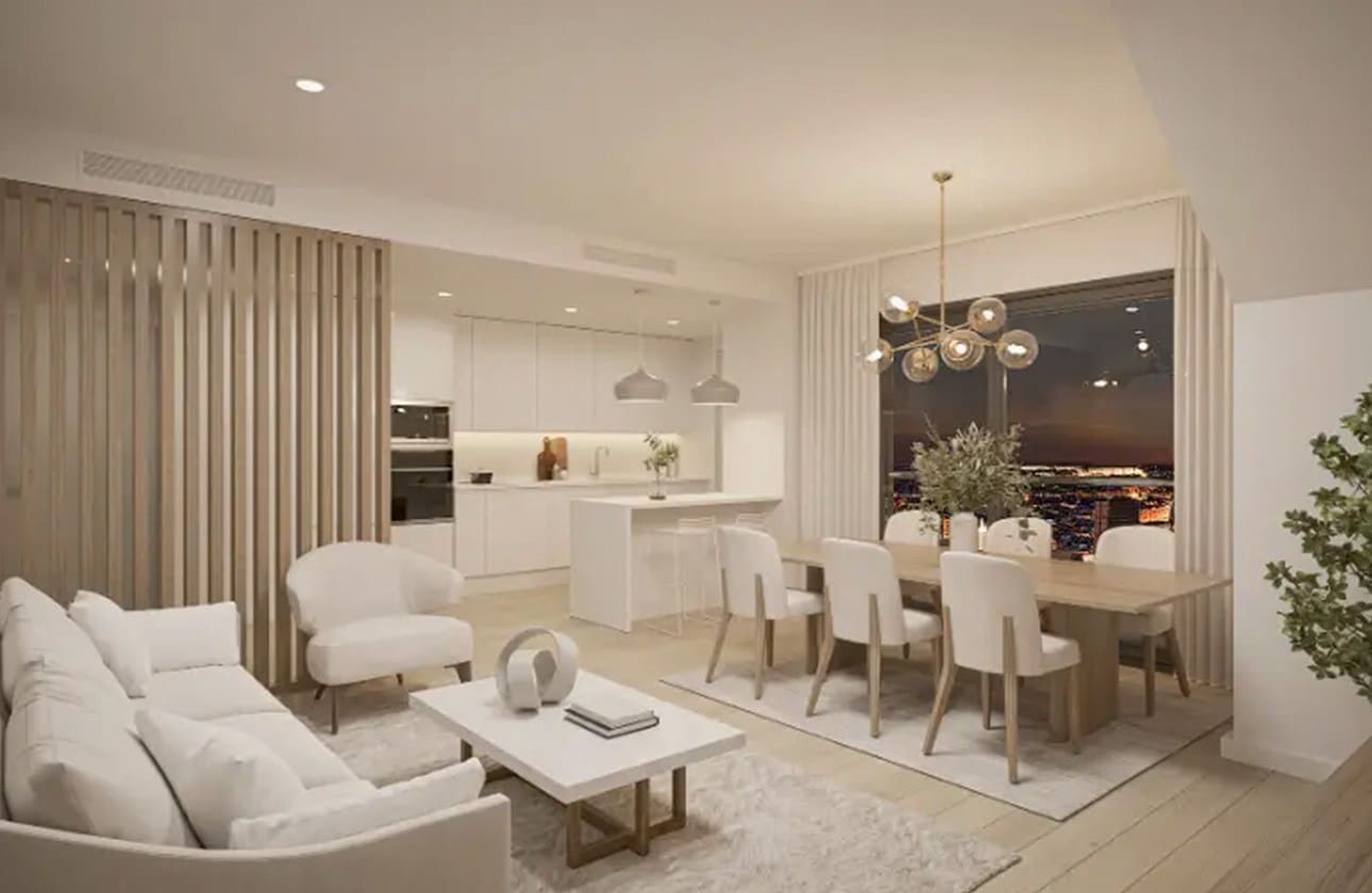 3 soverom Penthouse til salgs i Alicante by med svømmebasseng garasje - € 391 000 (Ref: 8661433)