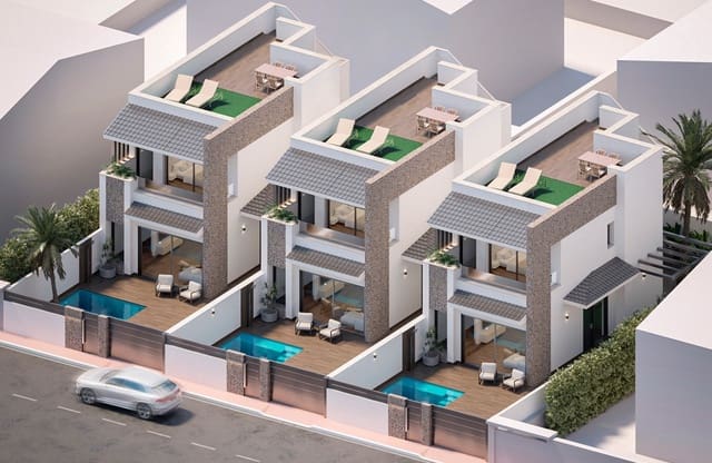 3 soverom Villa til salgs i Los Cuarteros, San Pedro del Pinatar med svømmebasseng - € 479 900 (Ref: 8670916)