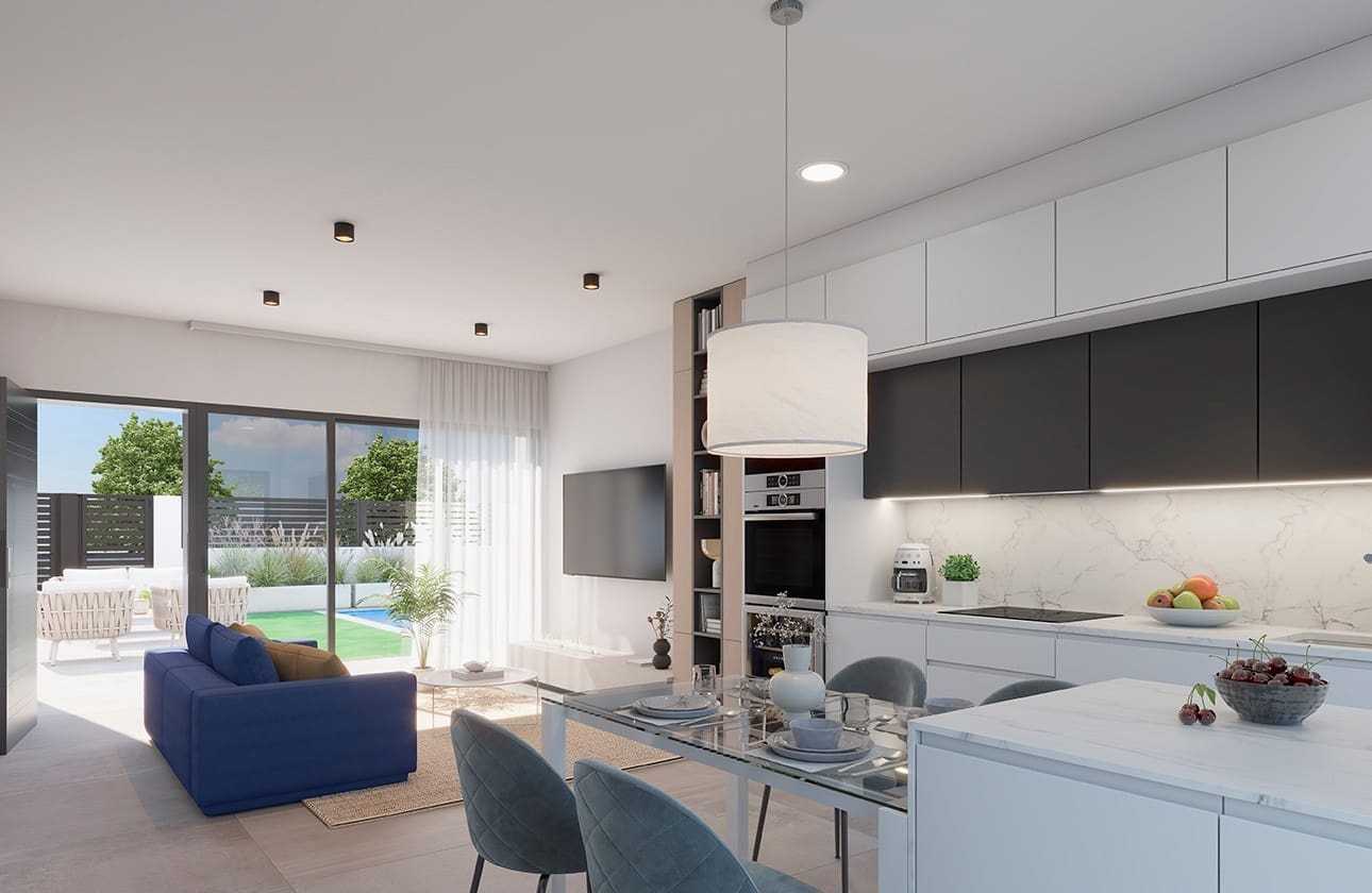 3 chambre Villa/Maison à vendre à Los Narejos avec piscine garage - 659 000 € (Ref: 8754696)