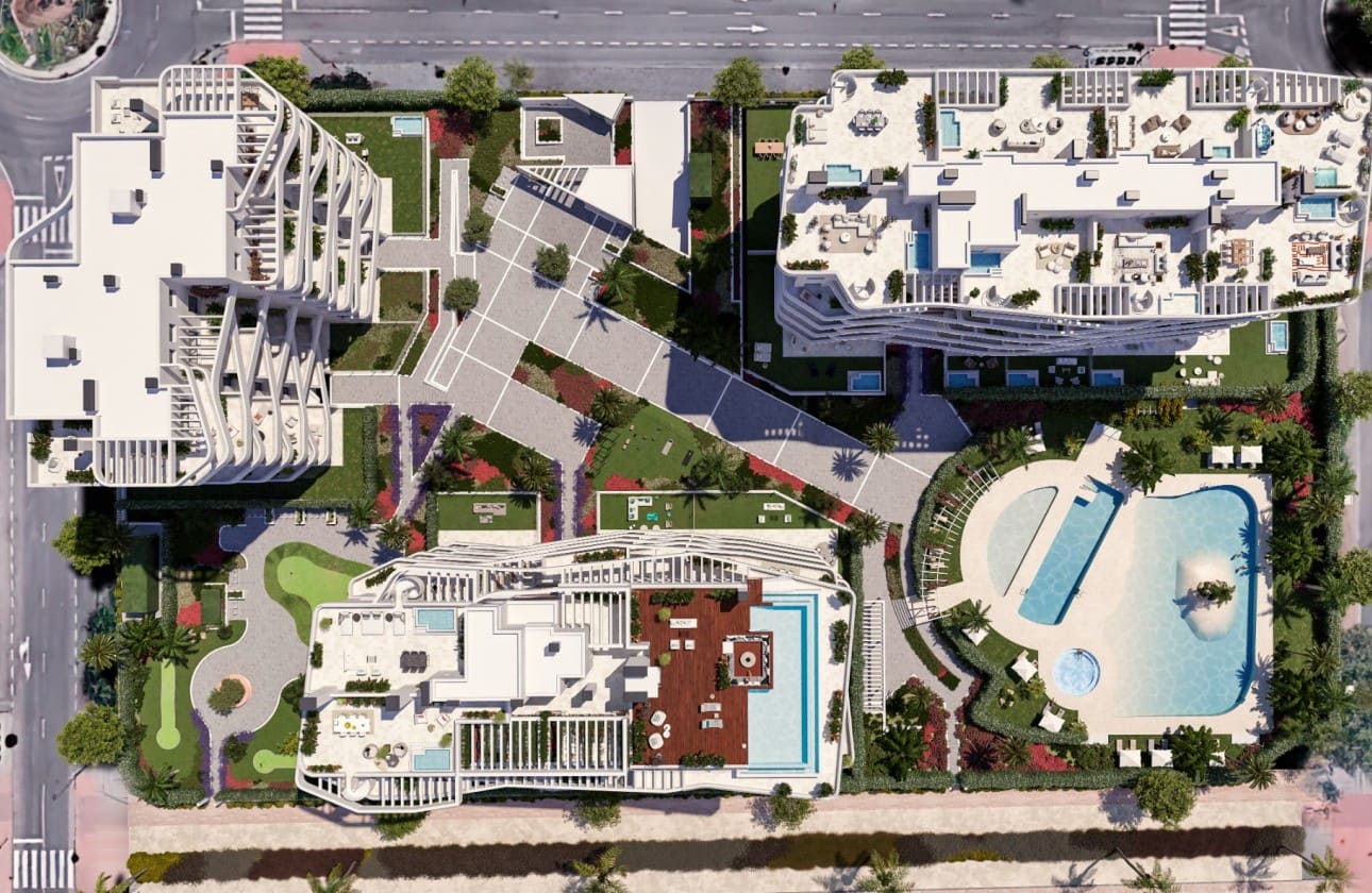 2 makuuhuone Huoneisto myytävänä paikassa La Villajoyosa / Vila Joiosa mukana uima-altaan 
autotalli - 448 000 € (Ref: 8756886)