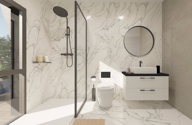 3 makuuhuone Huvila myytävänä paikassa Parque Acuático - Sector 25, Torrevieja mukana uima-altaan 
autotalli - 625 000 € (Ref: 8777395)