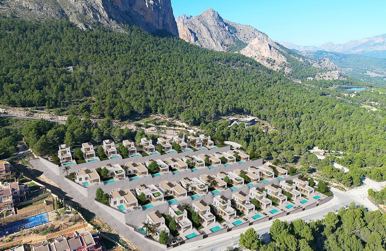 3 sypialnia Willa na sprzedaż w Polop z basenem garażem - 649 000 € (Ref: 8796714)