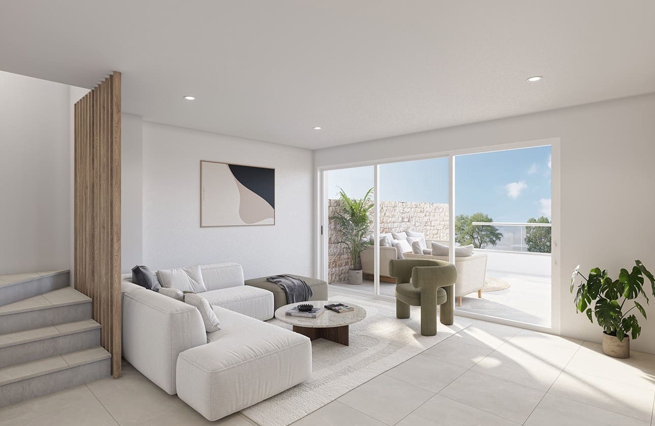 3 quarto Penthouse para venda em Pilar de la Horadada com piscina - 326 900 € (Ref: 8800267)