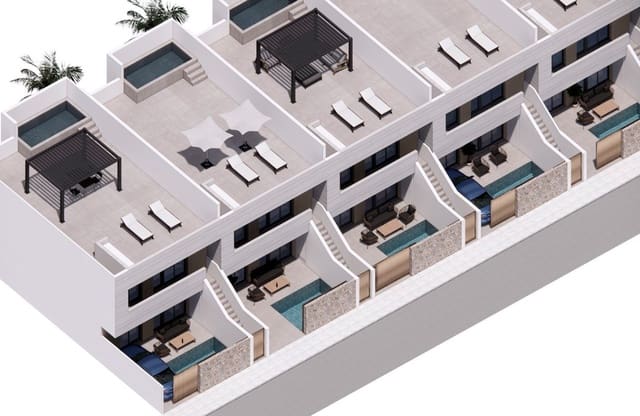 2 chambre Appartement à vendre à Santiago de la Ribera, San Javier avec piscine - 270 000 € (Ref: 8835587)