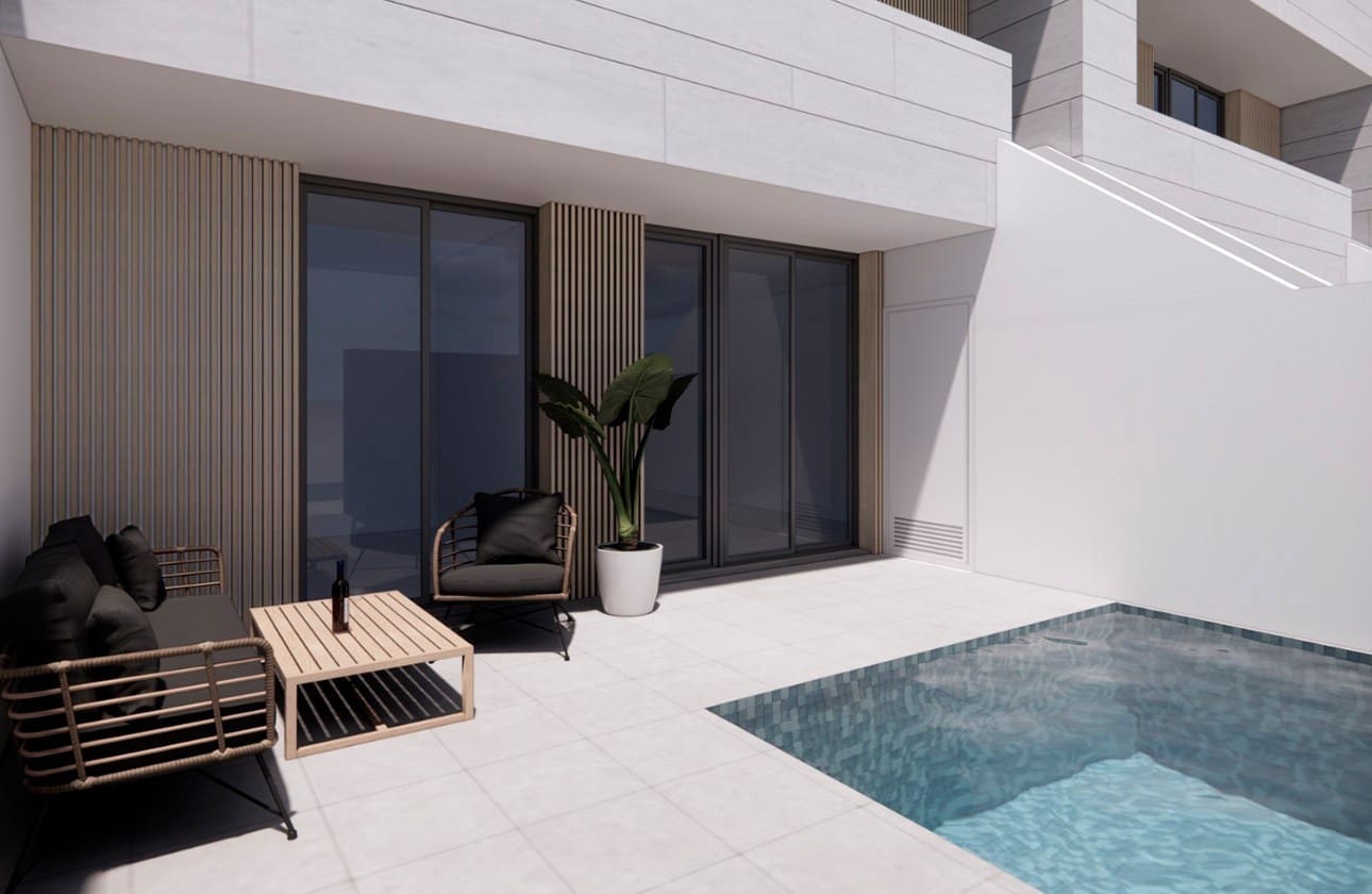 3 soverom Leilighet til salgs i Santiago de la Ribera med svømmebasseng - € 282 000 (Ref: 8835588)